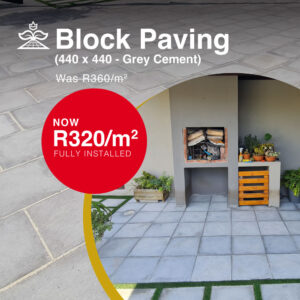 Block Paver 440 x 440 (Cement)