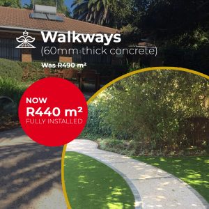 Exposed Aggregate Walkways